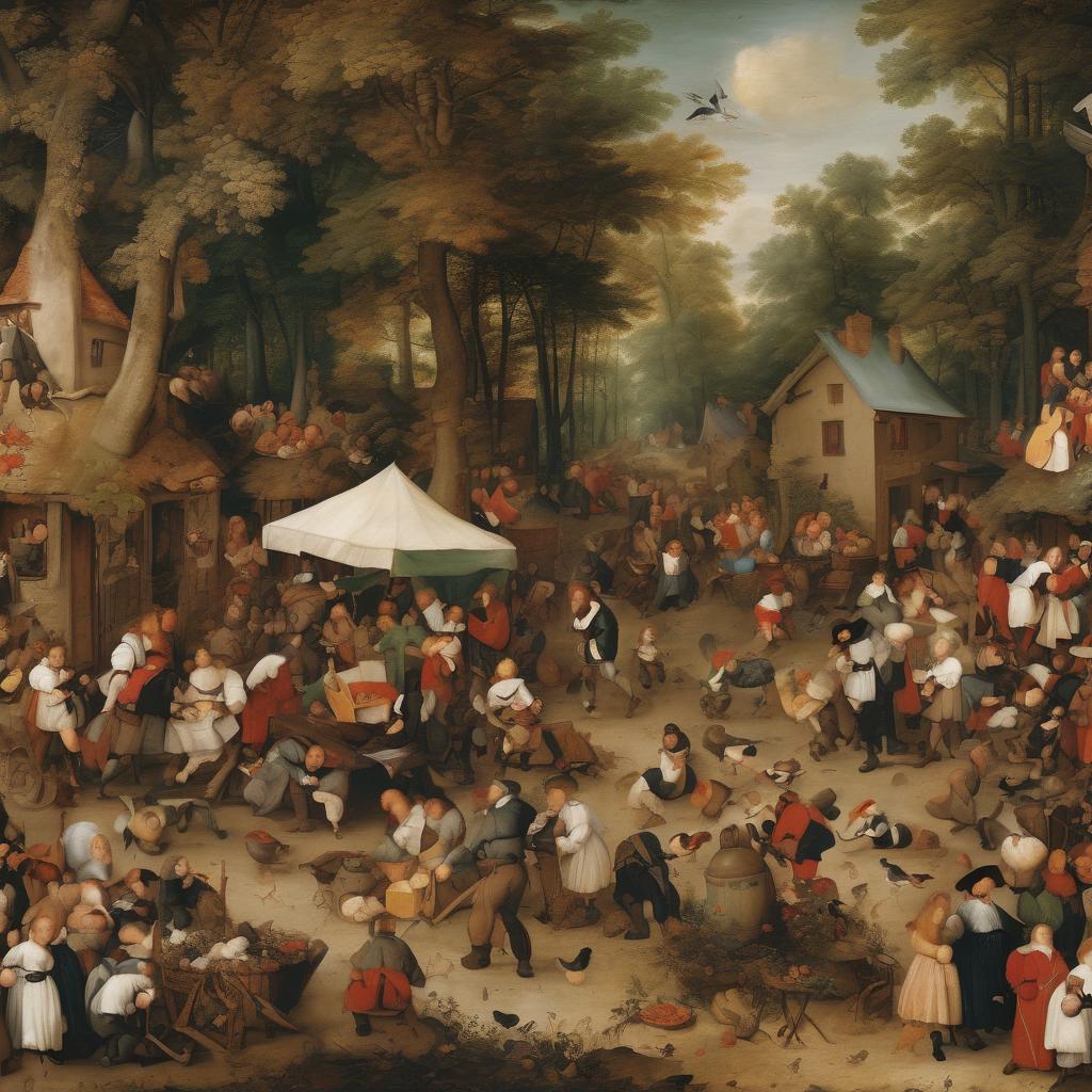 Το Στιλ και οι Τεχνικές του Ambrosius BRUEGHEL